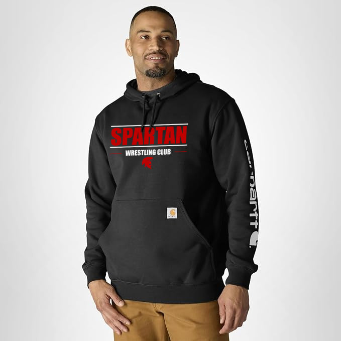 Carhartt Loose Fit Midweight Logo Sleeve Graphic Hoodie