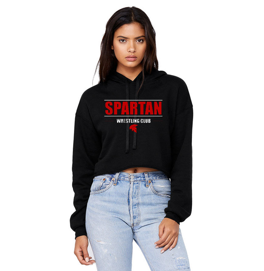 Women's Cropped Fleece Hoodie